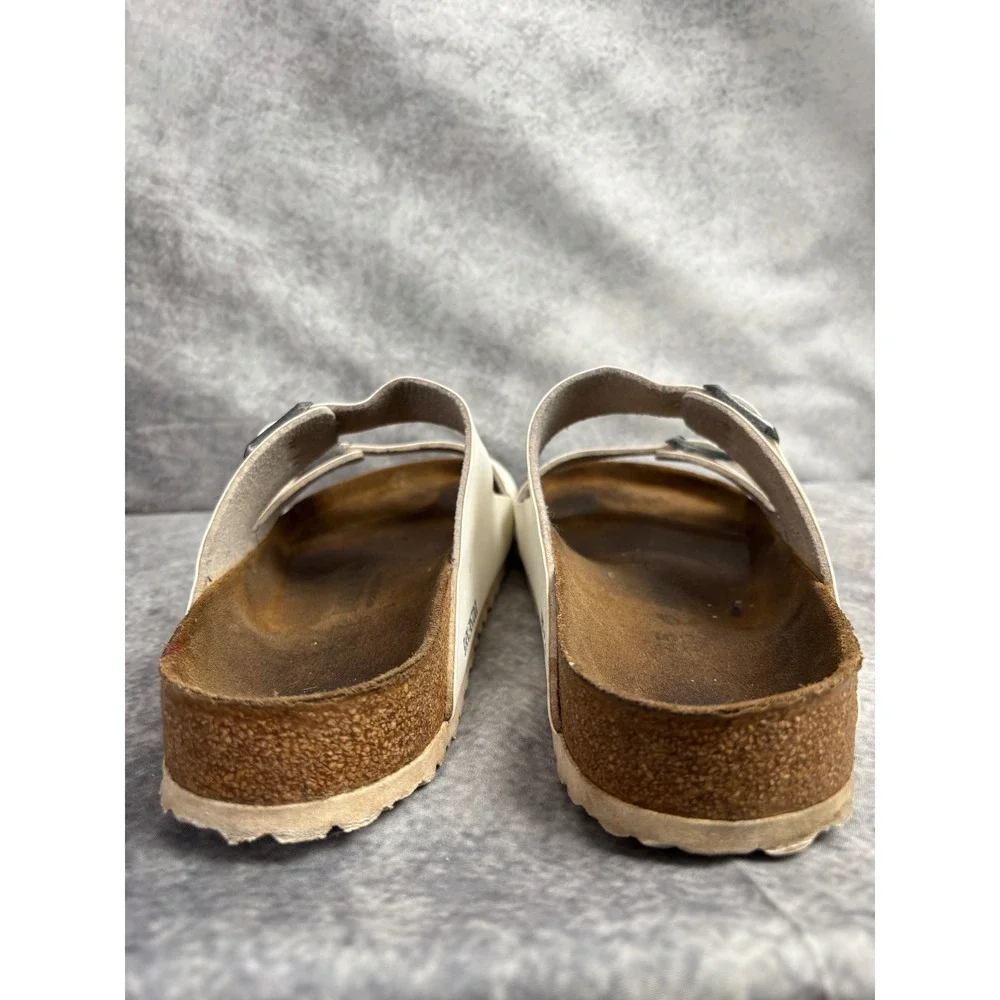 Birkenstock Arizona White Sandals Size 45 Men's 12 Ladies 14